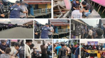 Grebek Sarang Narkoba di Jayapura, Polda Papua dan BNNP Amankan 10 Orang Termasuk 6 WNA PNG Sita Airsoft Gun
